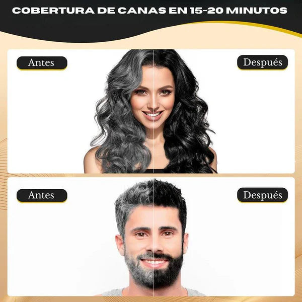 Champú AntiCanas HairDye 400ml - Para Mujeres y Hombres