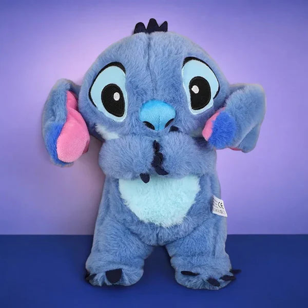 Peluche Relajante de Stitch (Respiración + Luz + Música)