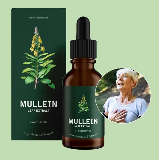 Mullein™ - Extracto de Gordolobo + Clorofila (Solución Definitiva Para Fumadores)