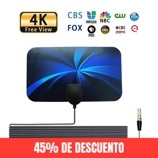 ClearView - Antena de Televisión 4K